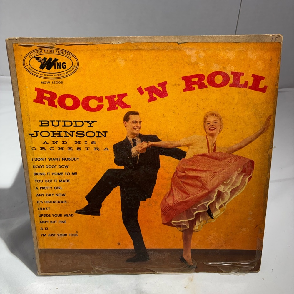 Rock 'N Roll Vinyl Album - Buddy Johnson